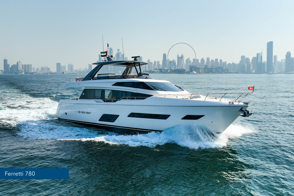 Ferretti 780 Luxury Yacht Dubai