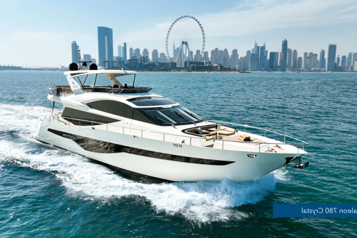 Galeon 780 Crystal Luxury Yacht Dubai