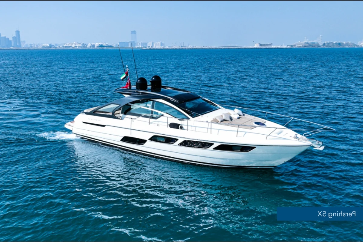 Pershing 5X Luxury Yacht Dubai