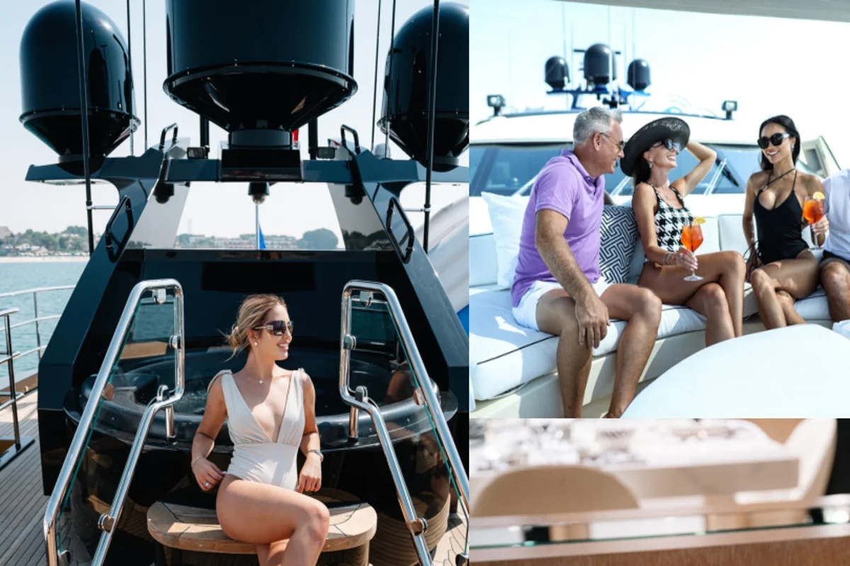 Panda Gold Superyacht Upper Flybridge