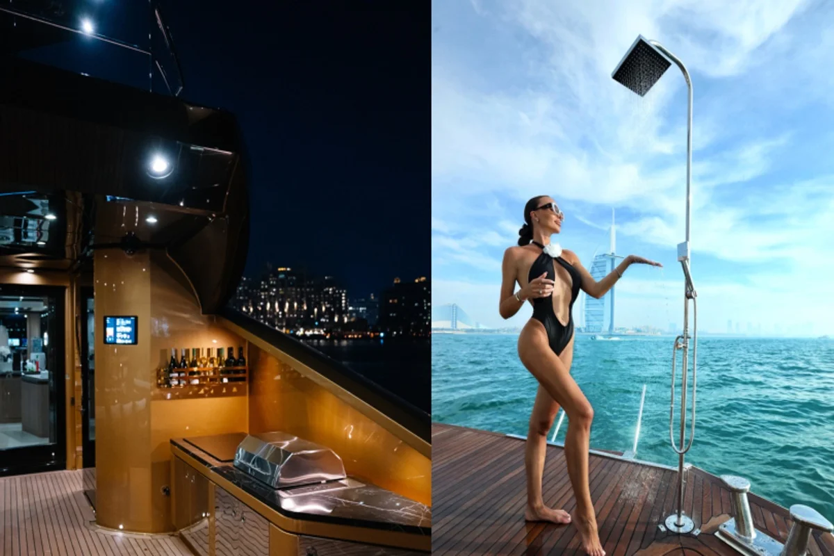 Panda Gold Superyacht Interior VIP Lounge