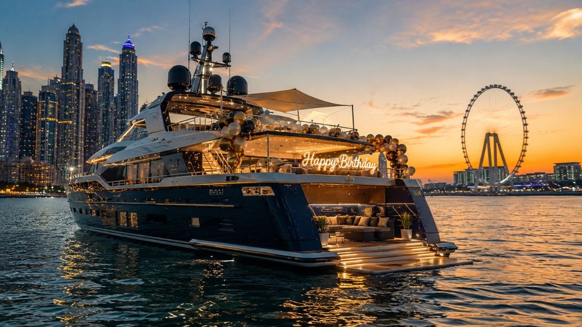 Luxury Yacht Rental Dubai with Tabby Installments in Dubai Marina